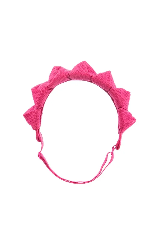 comfortable satin hairbands for everyday wear -Skater Girl Wrap - Hot Pink