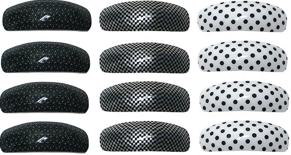 sparkling crystal hairbands for evening events -Dozen Pack, 12 Count, Large Light Weight Plastic Barrettes for Thick Hair B3812-D