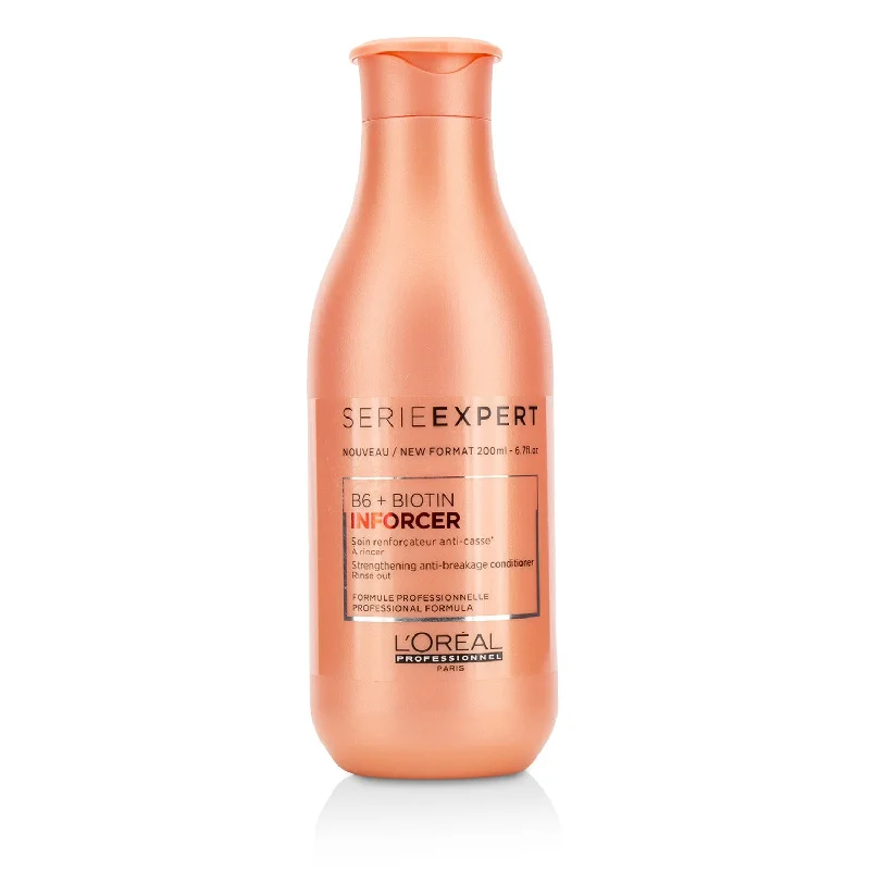 hair growth treatment for faster hair growth-L'Oreal Professionnel Serie Expert - Inforcer B6 + Biotin Strengthening Anti-Breakage Conditioner  200ml/6.7oz