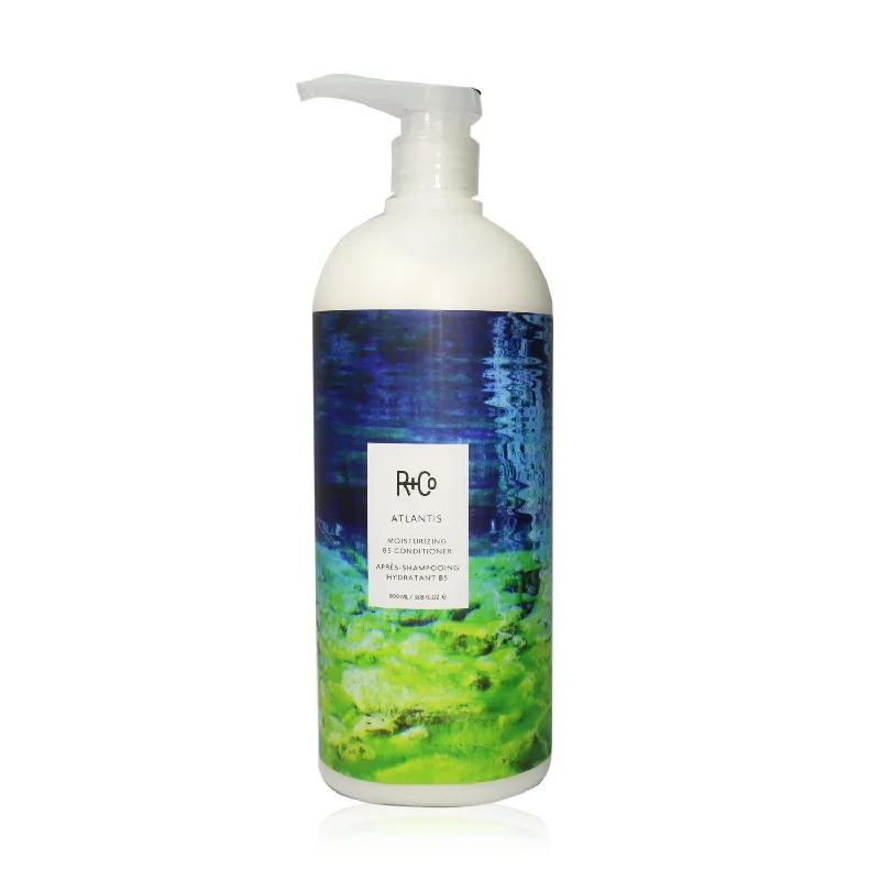 leave-in conditioner for frizzy, coarse hair-R+Co Atlantis Moisturizing B5 Conditioner  1000ml/33.8oz