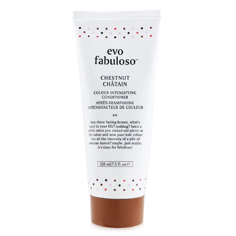 keratin-enriched shampoo for frizz-free hair-Evo Fabuloso Colour Intensifying Conditioner - # Chestnut  220ml/7.5oz