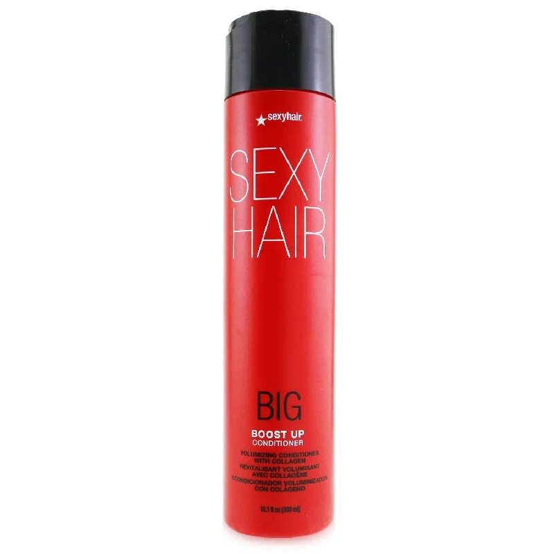 anti-dandruff shampoo for curly hair-Sexy Hair Concepts Big Sexy Hair Boost Up Volumizing Conditioner with Collagen  300ml/10.1oz