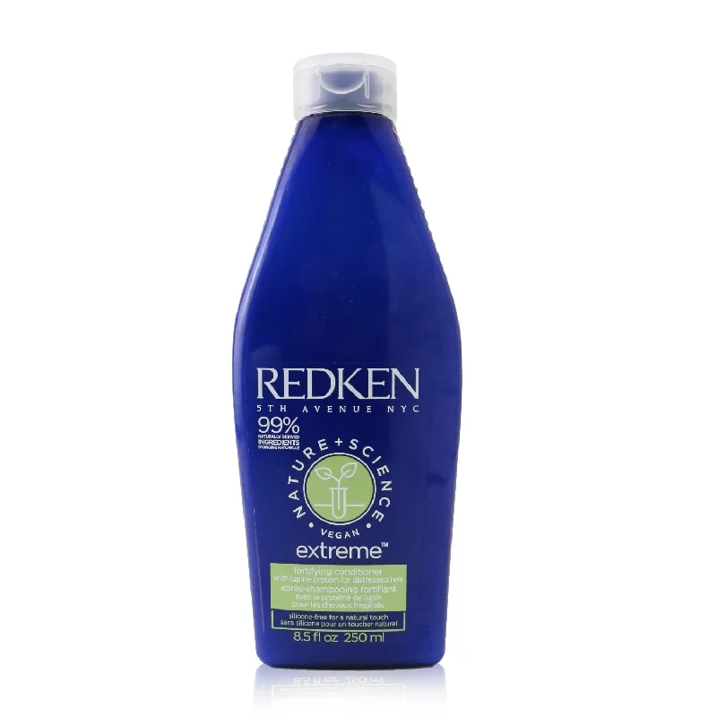 nourishing hair serum for curly hair growth-Redken Nature + Science Extreme Fortifying Conditioner (For Distressed Hair)  250ml/8.5oz