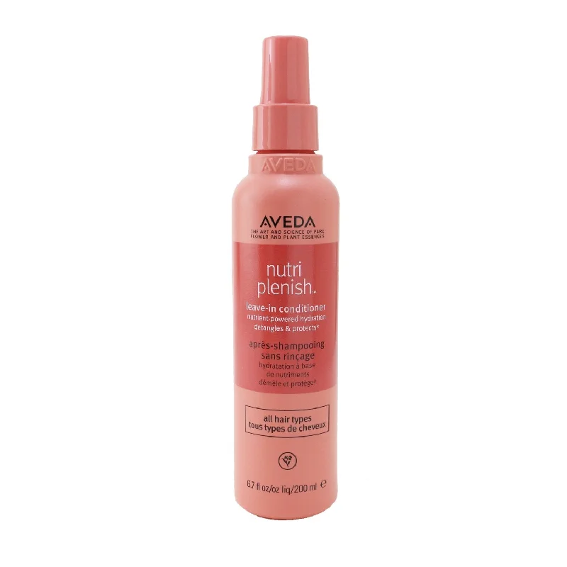 nourishing shampoo for curly, frizzy ends-Aveda Nutriplenish Leave-In Conditioner (All Hair Types)  200ml/6.7oz