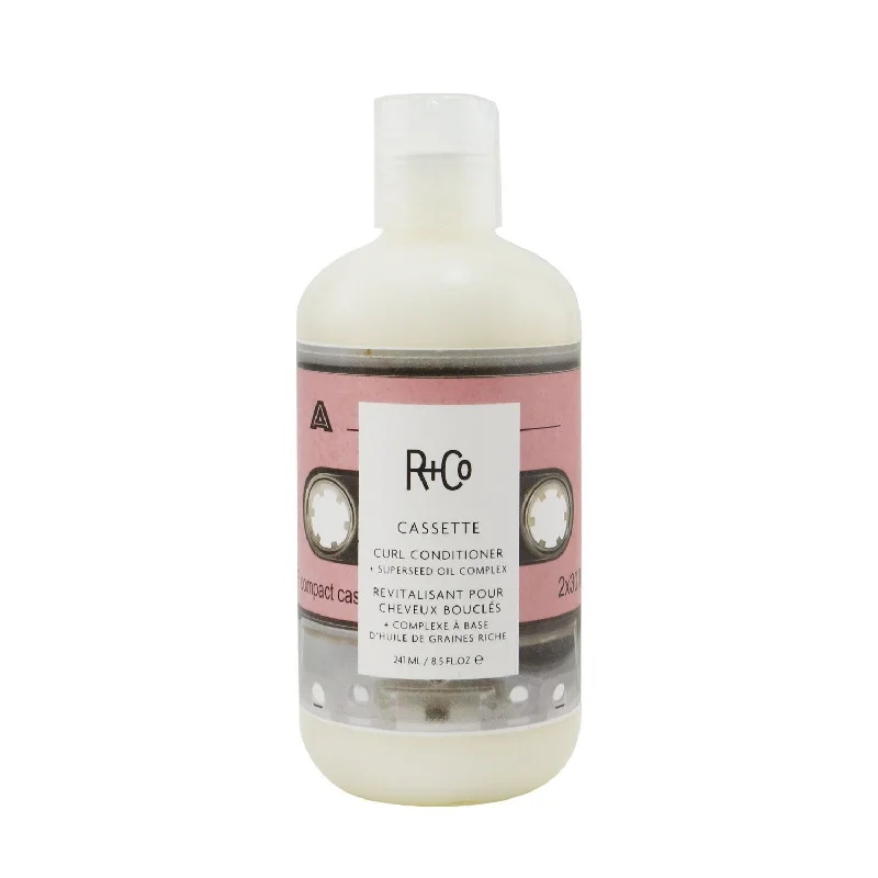 deep conditioner for thick, coarse hair-R+Co Cassette Curl Conditioner + Superseed Oil Complex  241ml/8.5oz