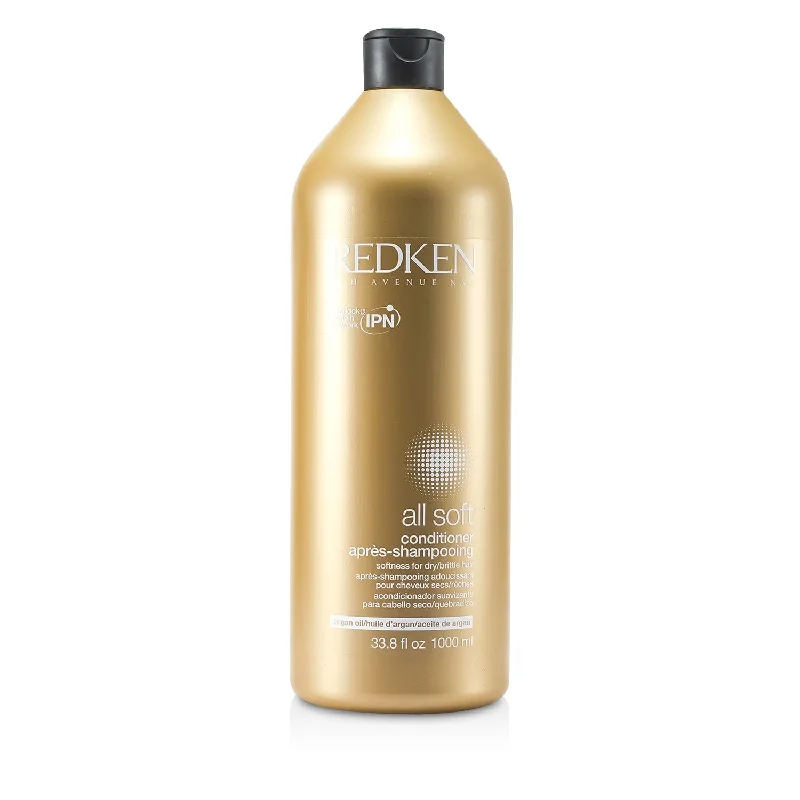 organic leave-in conditioner for hair health-Redken All Soft Conditioner (For Dry/ Brittle Hair)  1000ml/33.8oz