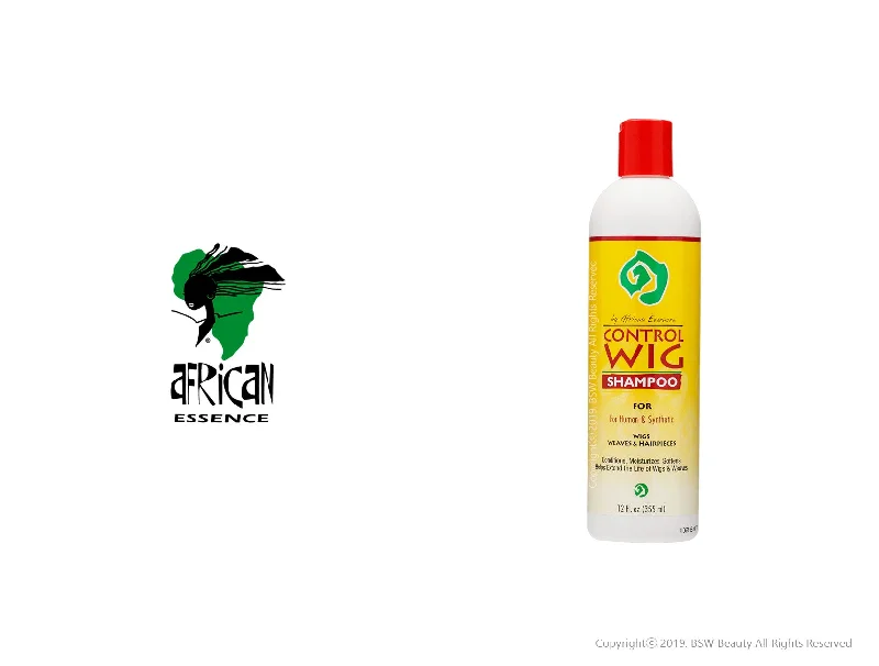 wigs for women with receding hairlines for coverage -AFRICAN ESSENCE CONTROL WIG SHAMPOO 12oz