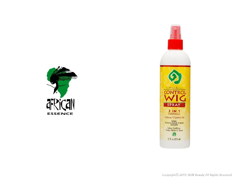 voluminous ombre wigs for a bold and colorful vibe -AFRICAN ESSENCE CONTROL WIG SPRAY 3 IN 1 FORMULA 12oz