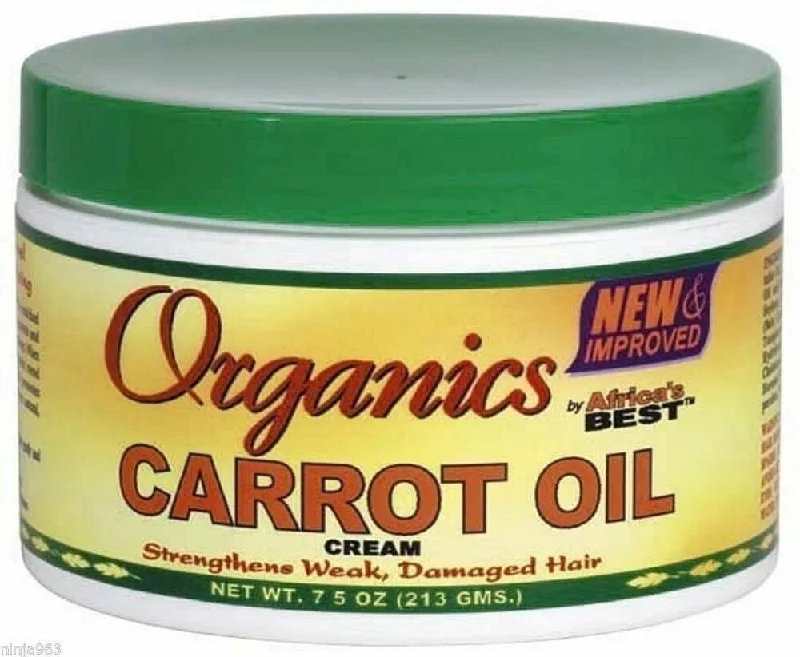 Africa's Best Organics Carrot Oil Cream 7.5oz