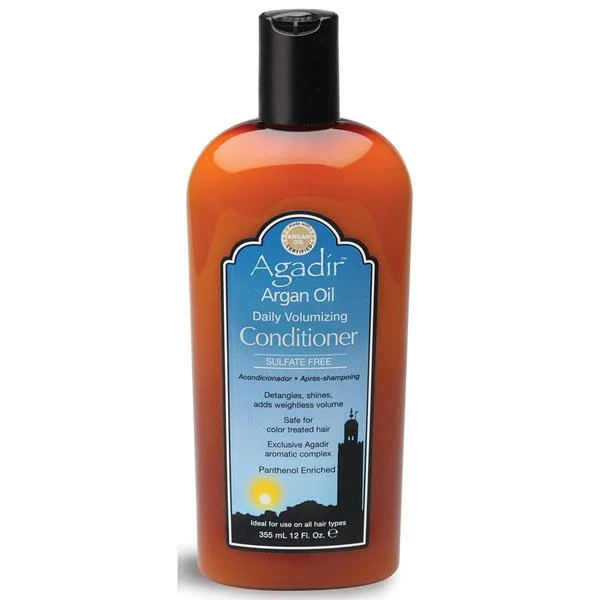 protein-rich hair mask for dry, damaged hair-Agadir Argan Oil Daily Volumizing Conditioner 366ml