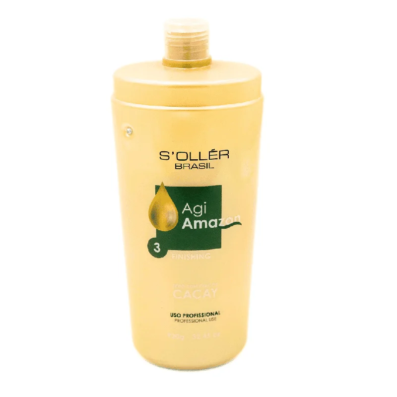 moisturizing shampoo for coarse, curly hair-AGI AMAZON FINISHING 1 LTR