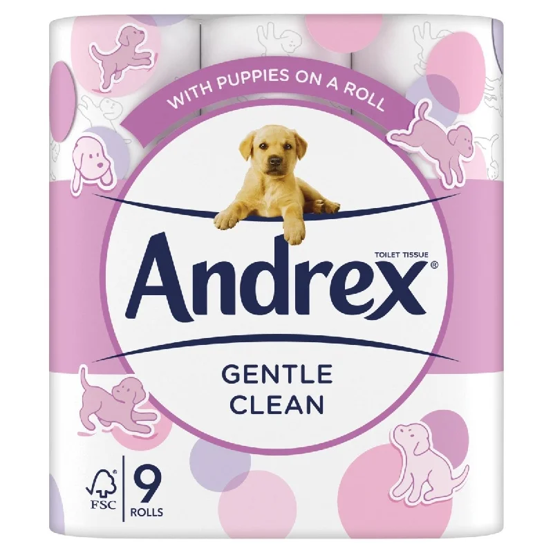 Andrex 9 Roll Gentle Clean