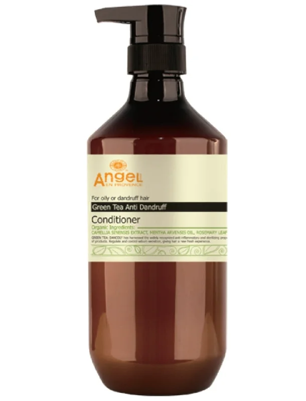 natural oils for hydrating dry scalp-Angel Green Tea Anti Dandruff Conditioner 800ml