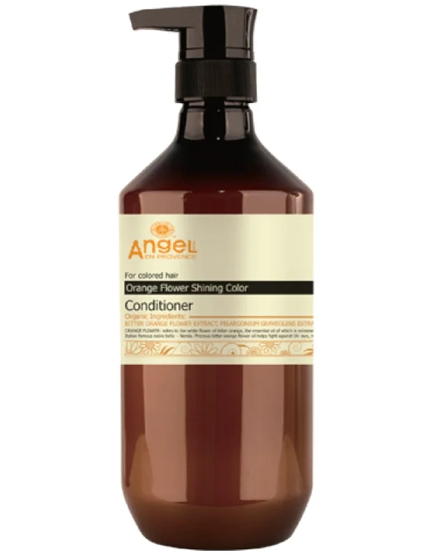 leave-in hair cream for frizz control-Angel Orange Flower Shining Colour Conditioner 800ml