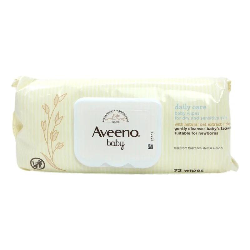 Aveeno Baby Daily Care Wipes 72S