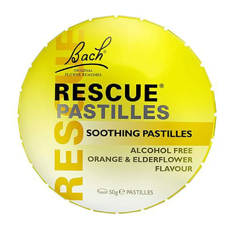 Bach Rescue Pastilles - Orange & Elderflower