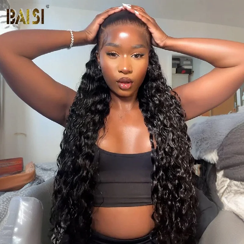 premium wigs for a natural, luxurious touch -BAISI 13x6 Lace Wig Long Part