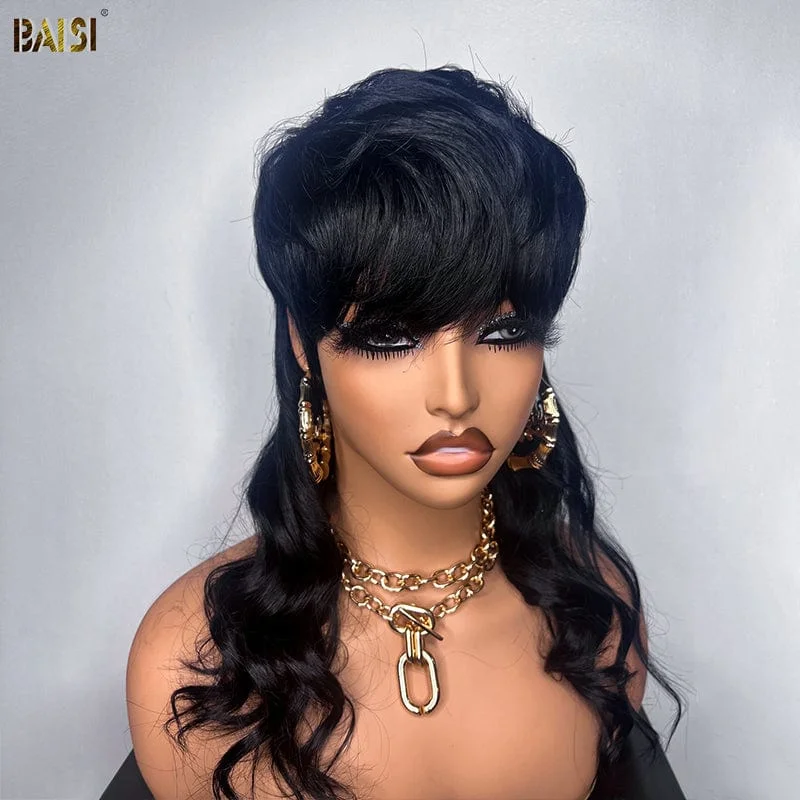 chic braided wigs for easy and fashionable looks -Baisi $59 Mullet Glueless Wig Wholesale Price