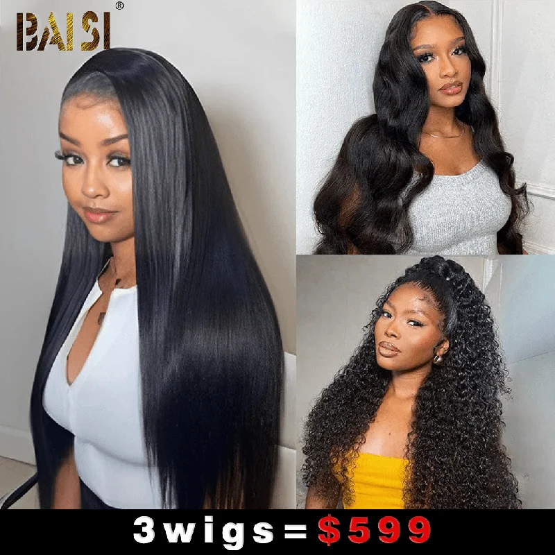 braided wigs for trendy and protective styling -Baisi $599 Wholesale Deal 13x6 Frontal Wigs