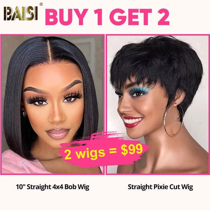 short curly wigs for a fun, effortless look -Buy 1 Get 2 $99=2 wigs