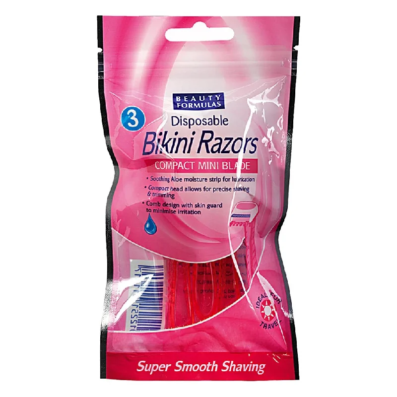 Beauty Formulas Bikini Razors 3 Pack