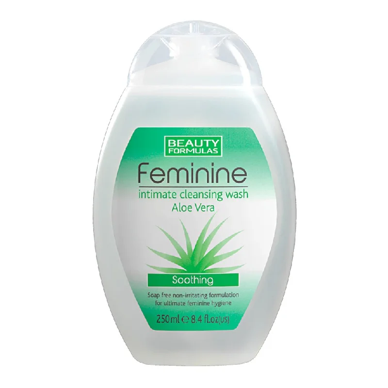 Beauty Formulas 250ml Feminine Cleansing Wash Aloe Vera