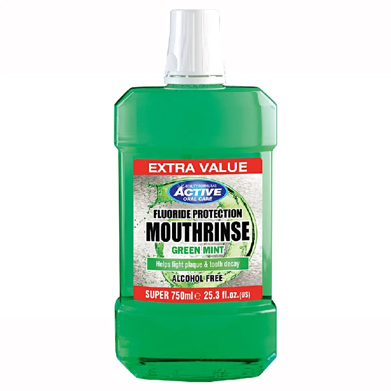 Beauty Formulas Mouthrinse Green Mint