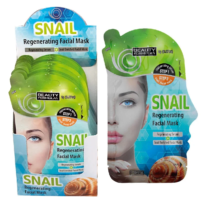 Beauty Formulas Snail Facial Mask