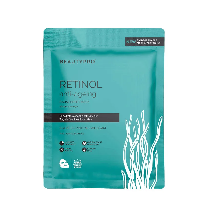 BeautyPro Retinol Anti Aging Face Mask