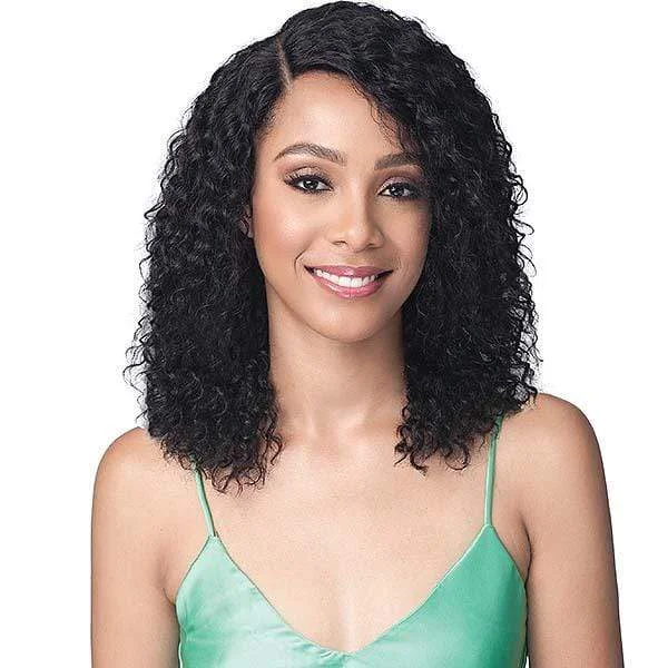 voluminous straight wigs for sleek, full hair -Bobbi Boss 100% Remi Hair 4.5" Deep Part Lace Front Wig - MHLF418 BESSIE - Unbeatable