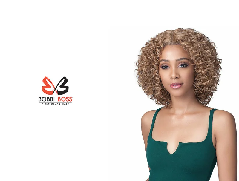 stylish lace front wigs for the perfect blend -BOBBI BOSS LACE FRONT WIG - MLF405 CHAKA