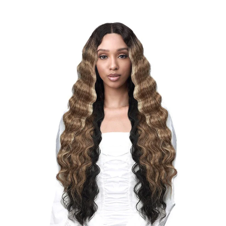 natural curly wigs for a soft and defined texture -BOBBI BOSS Lace Front Wig PATRICE