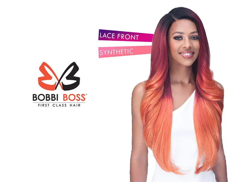 voluminous curly wigs for bold and fun styles -BOBBI BOSS LACE WIG - MLF763 CLEMENTINE