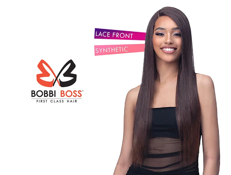 wigs for women with fine hair for a fuller look -BOBBI BOSS LACE WIG - MLF933 LIBI