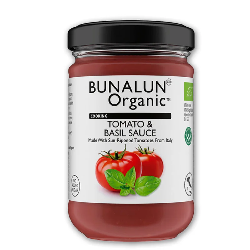 Bunalun Organic Tomato & Basil Sauce