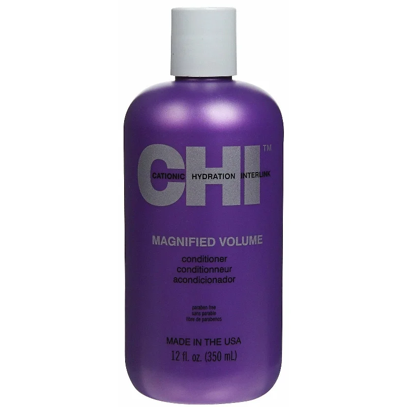 deep nourishing mask for damaged curls-CHI Magnified Volume Conditioner for Fine Hair 12 oz