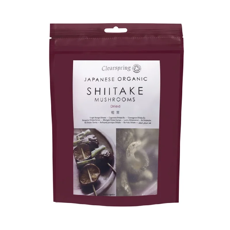 Clearspring Organic Japanese Dried Shiitake Mushrooms