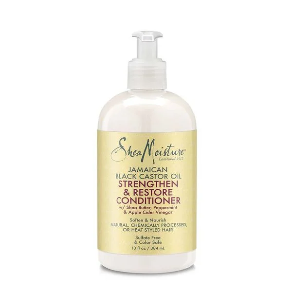 moisturizing serum for healthy curly hair-SheaMoisture Jamaican Black Castor Oil Strength & Restore Conditioner