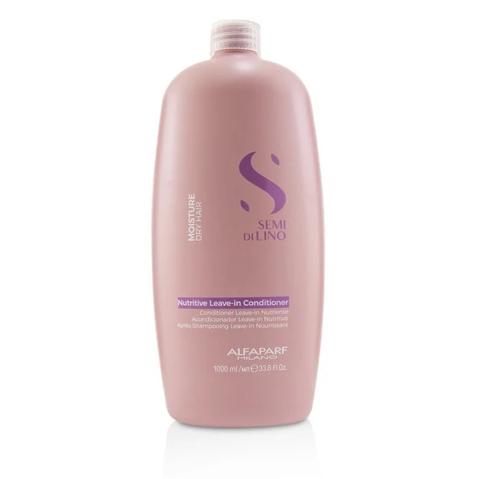 nourishing conditioner for thick, dry hair-AlfaParf Semi Di Lino Moisture Nutritive Leave-in Conditioner (Dry Hair) 1000ml/33.8oz