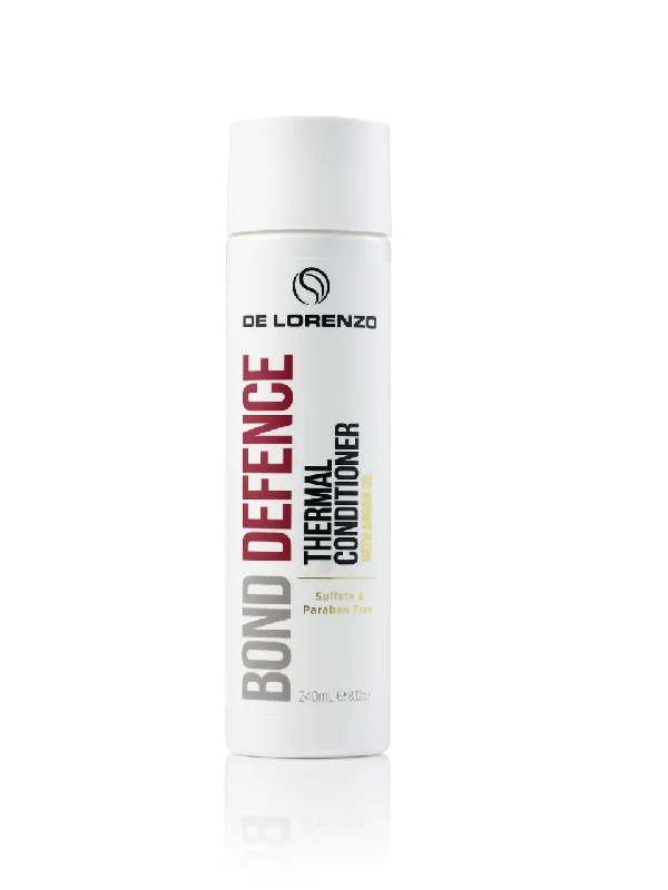 deep conditioning serum for curly hair ends-De Lorenzo Bond Defence Thermal Conditioner 240mL