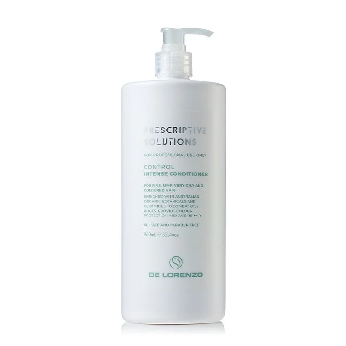 sulfate-free shampoo for curly, coarse hair-De Lorenzo Control Intense Conditioner 960mL