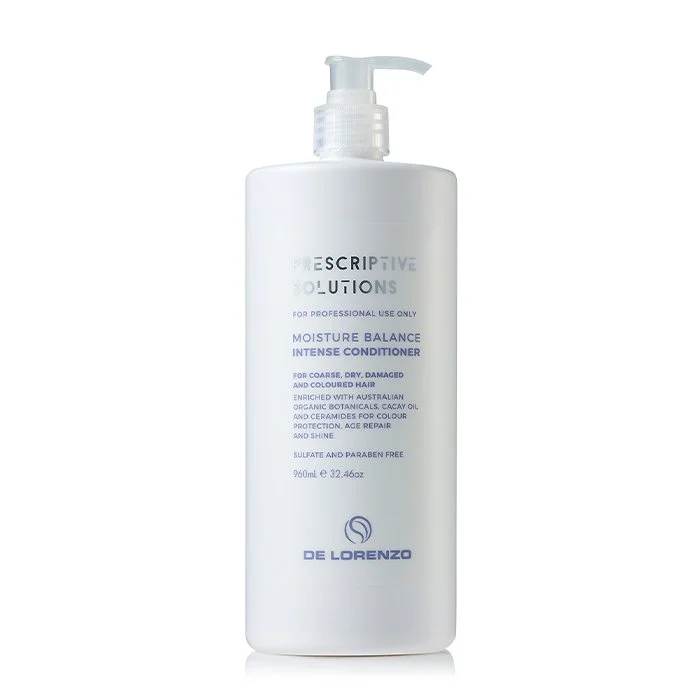 deep conditioner for curly hair texture-De Lorenzo Moisture Balance Intense Conditioner 960mL