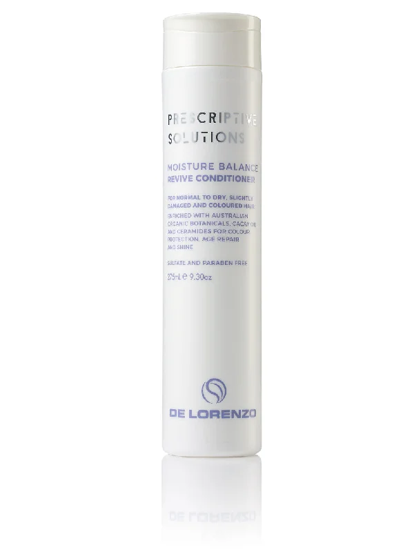 natural oils for hair and scalp rejuvenation-De Lorenzo Moisture Balance Revive Conditioner 275mL