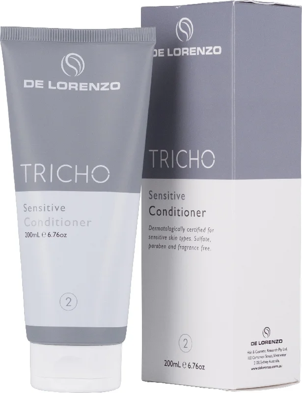 anti-frizz spray for smooth, glossy hair-De Lorenzo Sensitive Conditioner 200mL