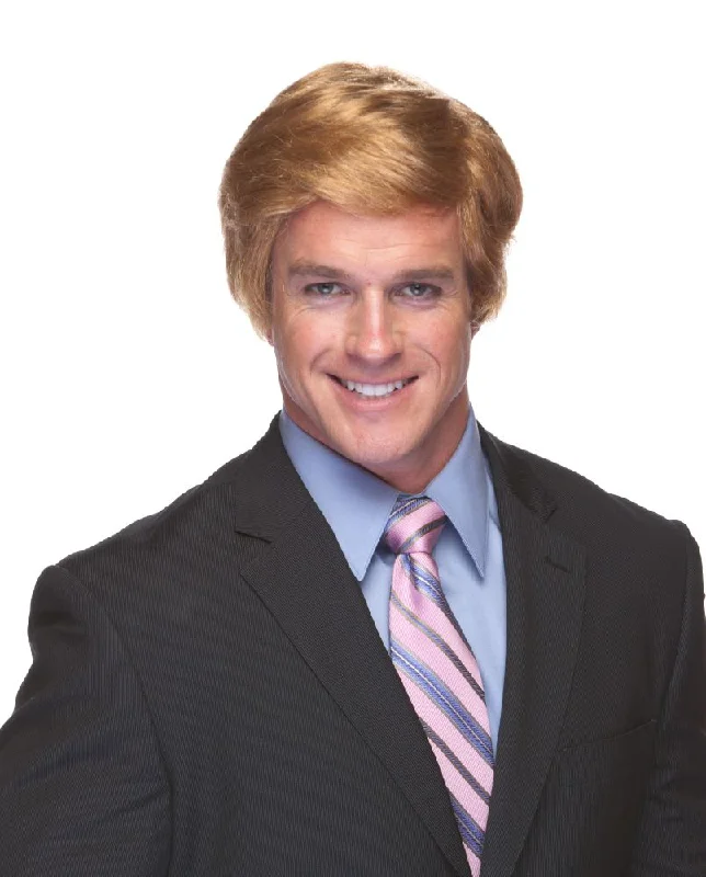 short textured wigs for edgy, modern styles -Deluxe Donald Trump Wig