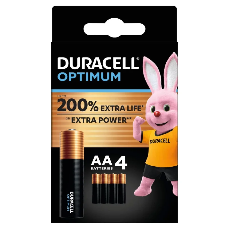 Duracell Optimum AA 4 Batteries