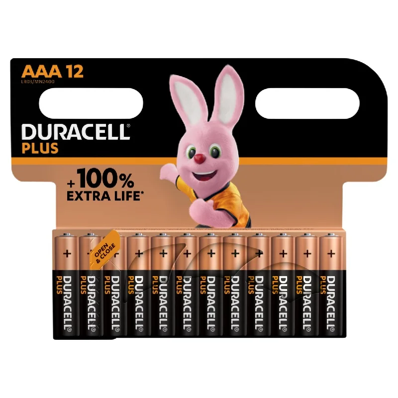 Duracell Plus AAA 12pk