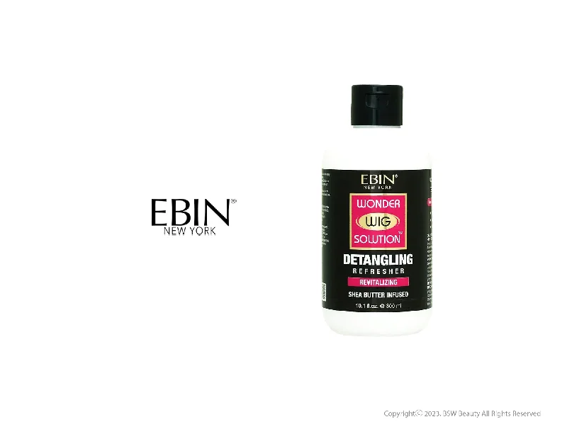 chic pixie wigs for bold, fashion-forward looks -EBIN WONDER WIG SOLUTION DETANGLING REFRESHER CREAM 10oz