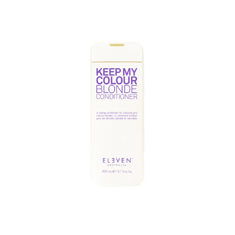 hair care for frizzy, thick curls-Eleven Australia Keep My Colour Blonde Conditioner