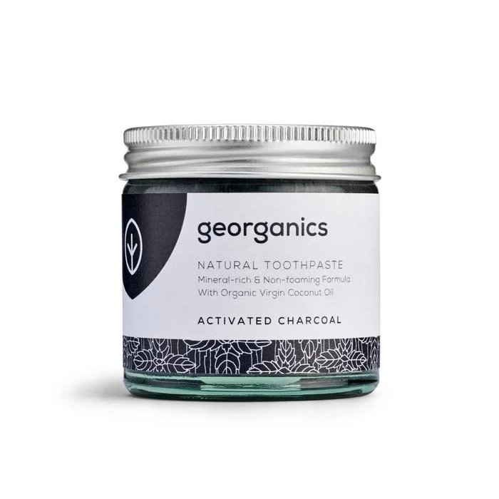 Georganics - Natural Mineral-Rich Toothpaste Activated Charcoal